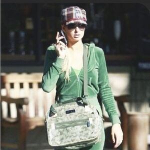 Juicy Couture OG Vintage Velour Hoodie Tracksuit Jacket Rare ASO ⭐️⭐️⭐️⭐️⭐️